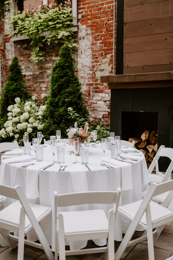 Hotel Covington wedding tables
