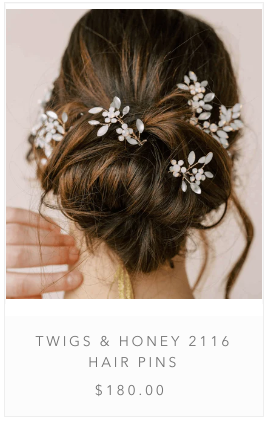 twigs & honey hair pins