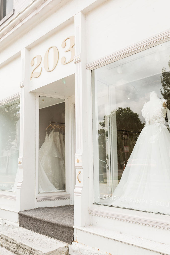 Luxe Redux Bridal shop in Reading, Ohio bridal district