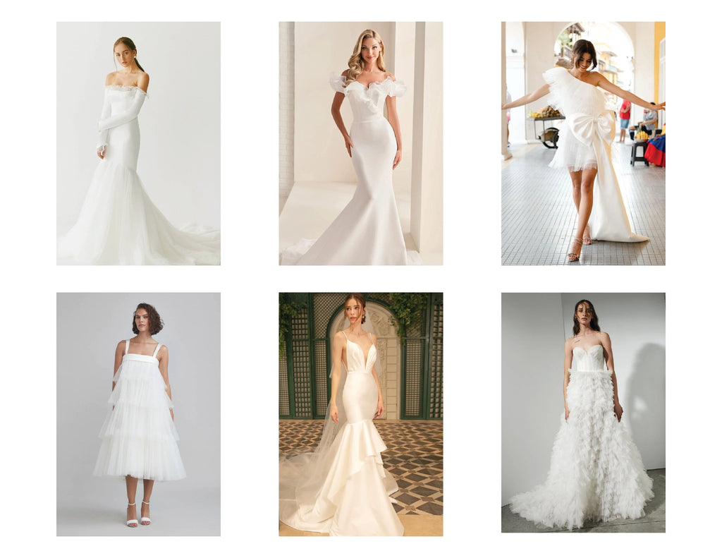 2024 wedding dress trends | ruffles