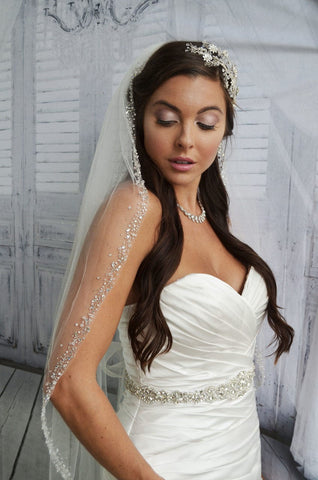 Lola Beautiful Wedding Veil - Pantora Inc.