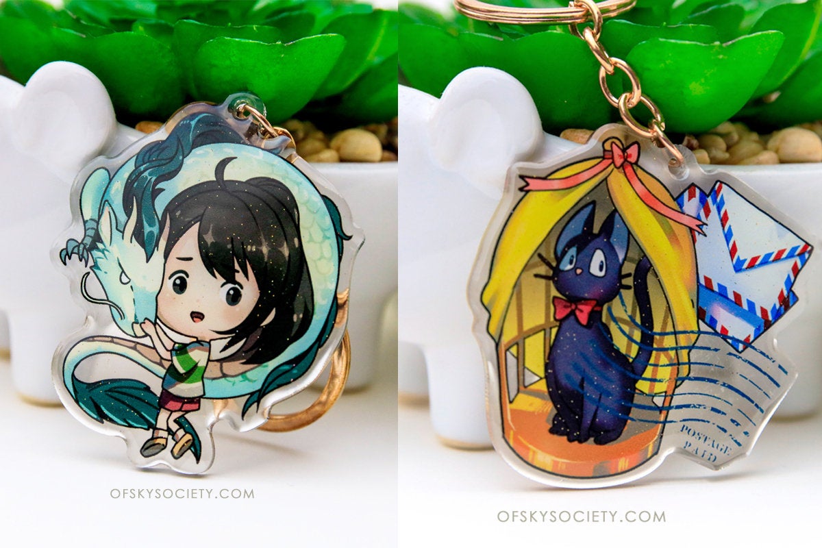 Genshin Impact Heart Acrylic Charm Keychains [vol 4: Sumeru] – yankasmiles