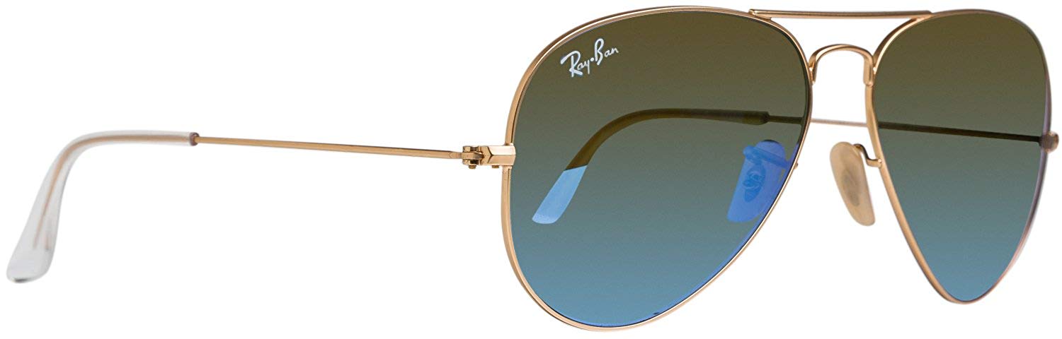 Ray-Ban Unisex RB3025 Aviator Polarized Sunglasses 55mm – Click 3 Click
