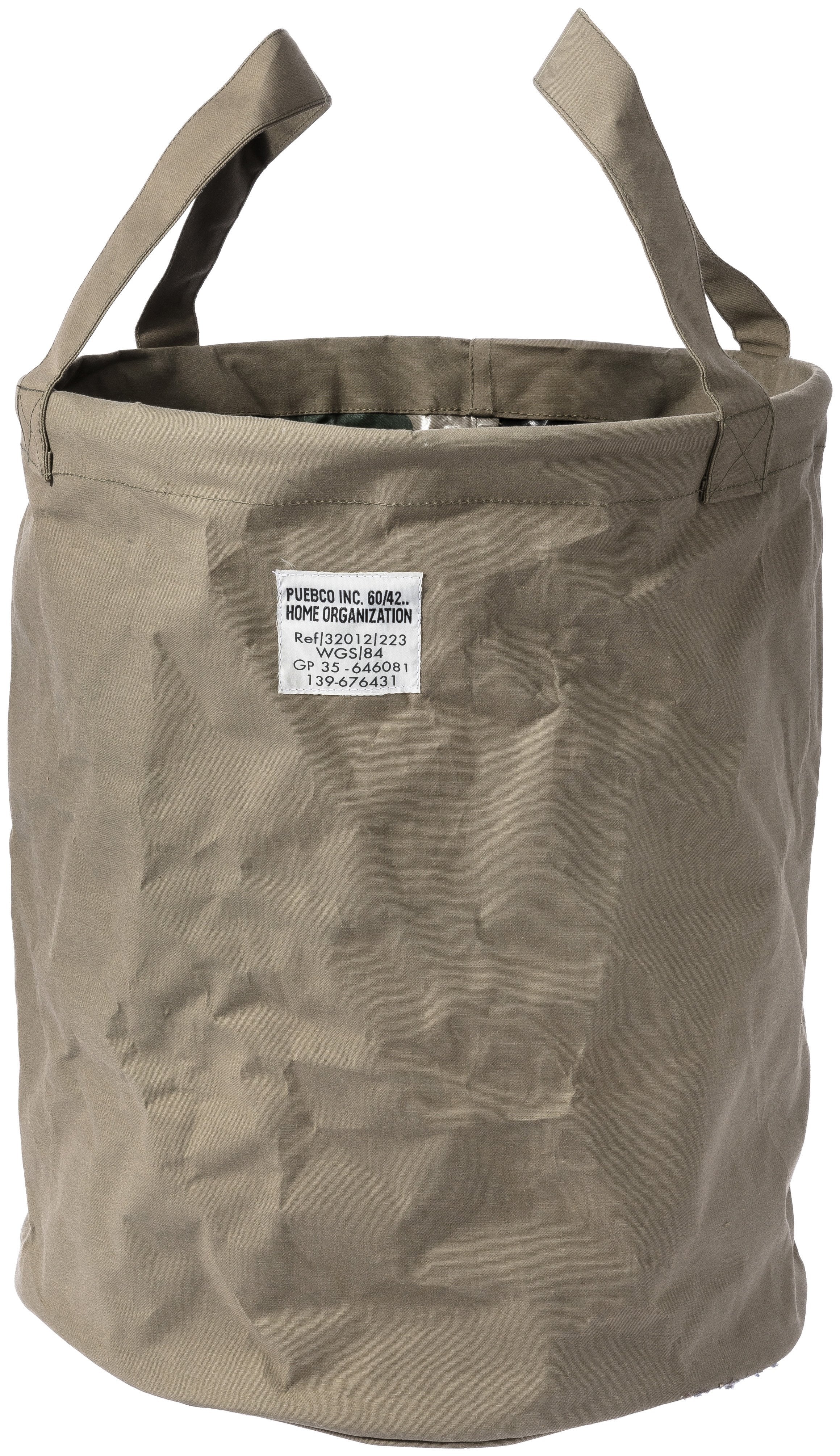 L.Fabric Organizer Round/Large Olive
