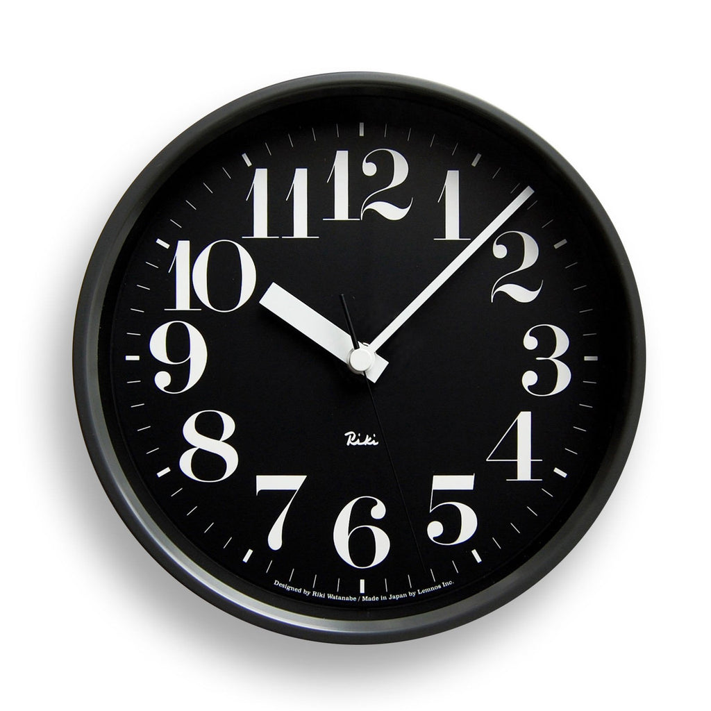 GUGU Clock in Black – designer-rug.com