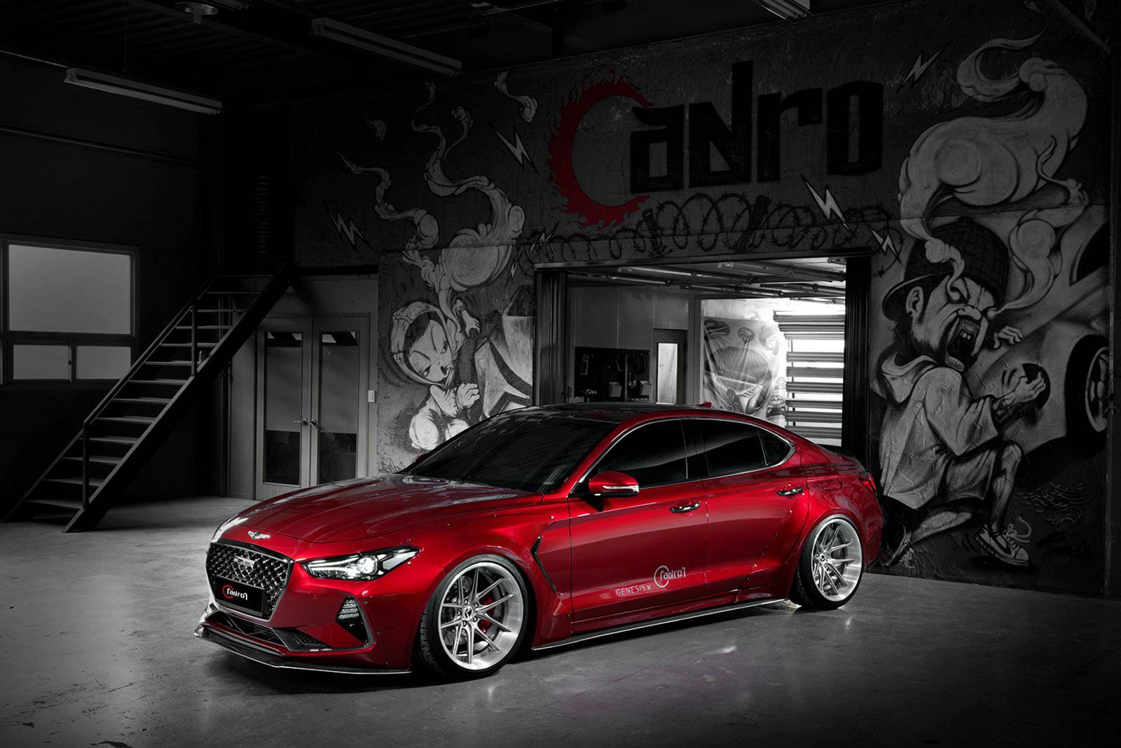 [Backorder] Genesis G70 Widebody Kit ADRO Inc