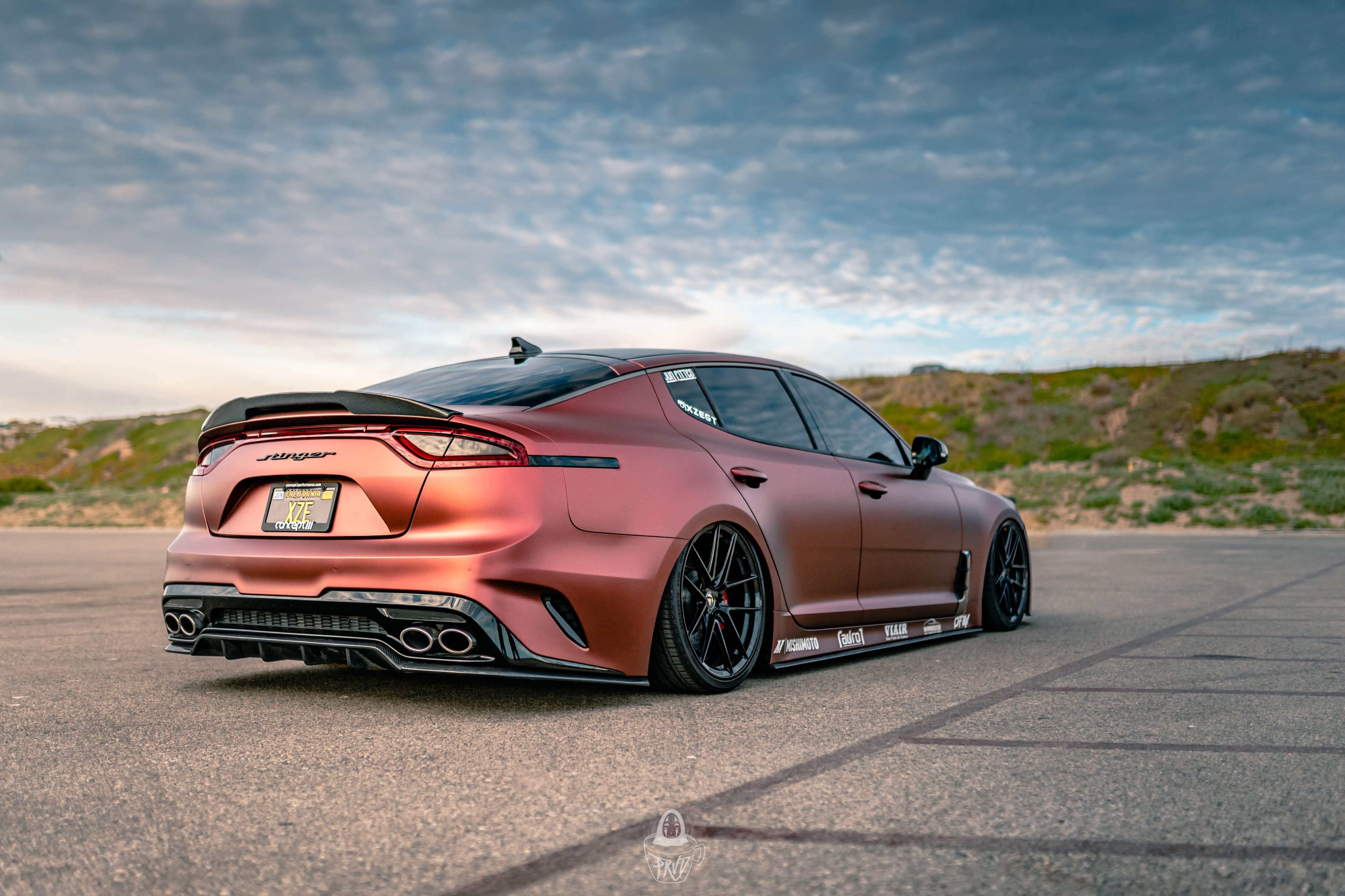 Kia Stinger Carbon Fiber Trunk Spoiler V1 – ADRO Inc