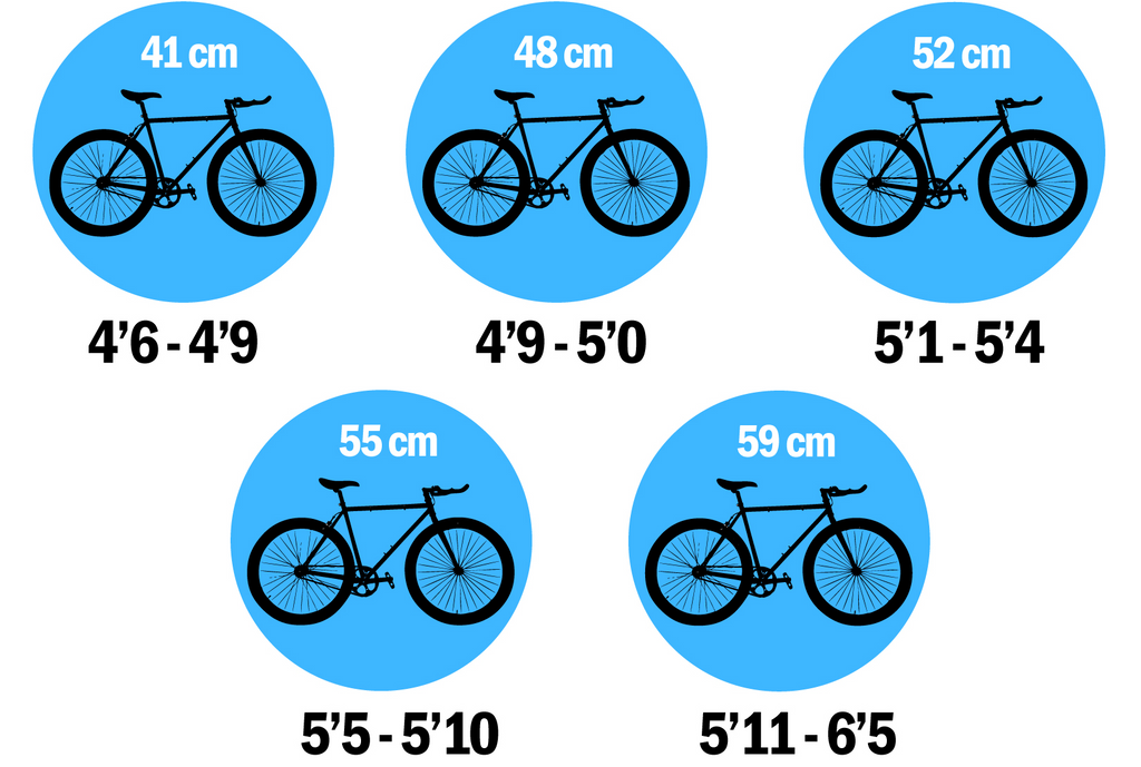 golden cycles size chart