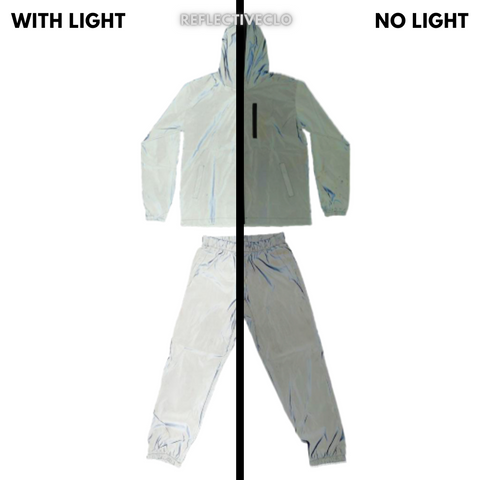 Quality reflective tracksuit in Fashionable Variants 