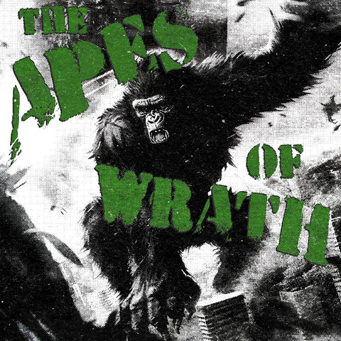 Apes of Wrath comic book style ape