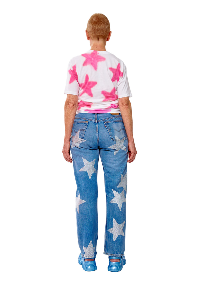 Collina Strada with Levis Rhinestone Star Jean | COLLINA STRADA