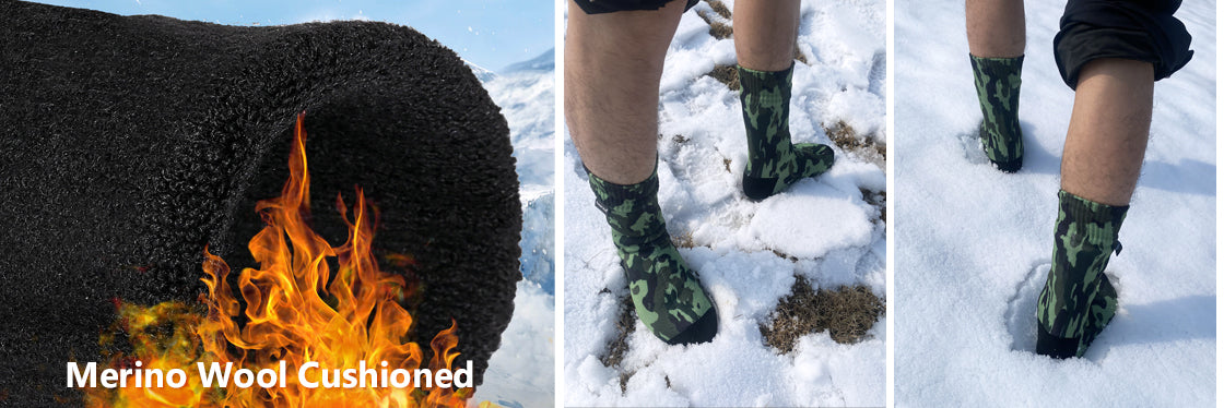 thermal winter sports socks