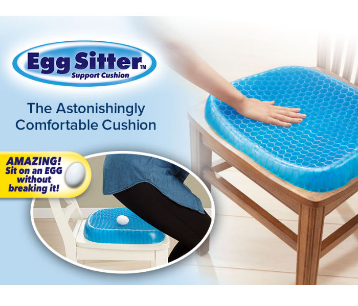 Egg Sitter Seat Cushion With Non-Slip Cover
