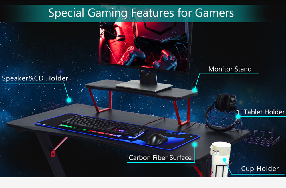 Gtplayer Gaming Desk Gtz03