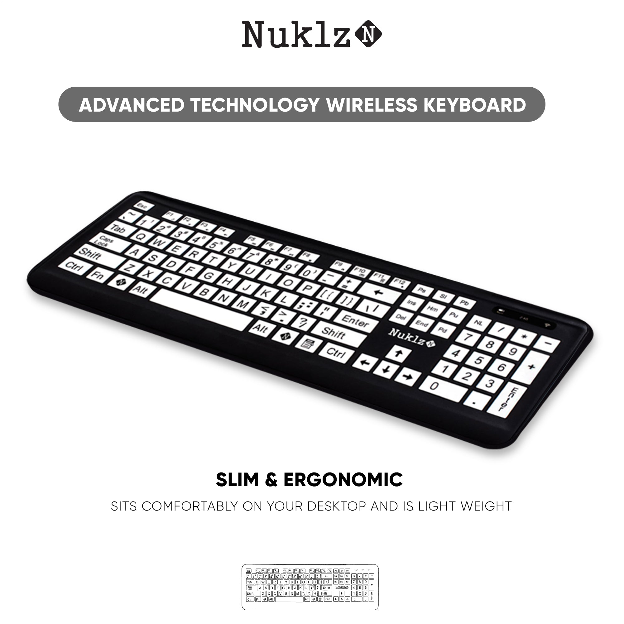 wireless keyboard soft keys