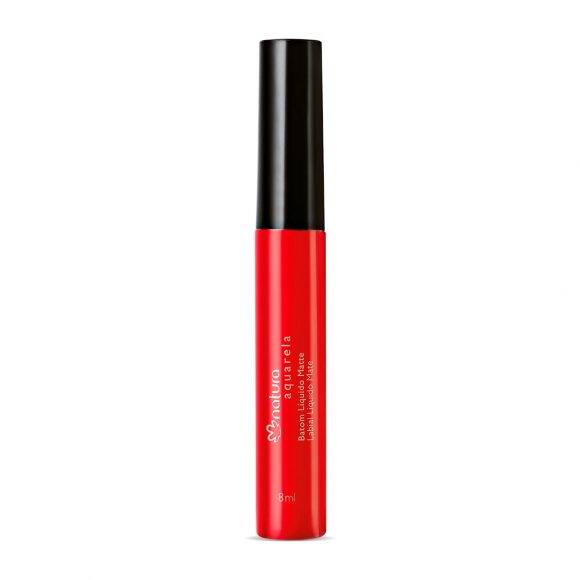 Batom Color Líquido Matte Aquarela Vermelho 110 - 8ml – IDA Beauty UK