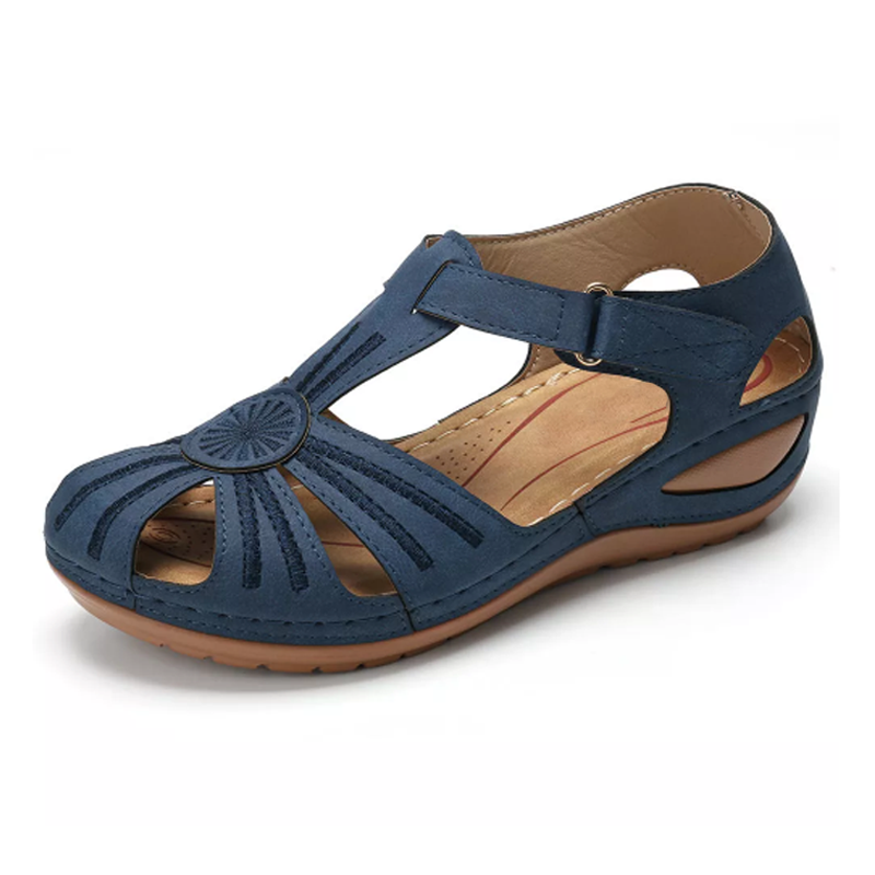 Comfy Circle Wedge Sandal – Casual Comfort Sandals