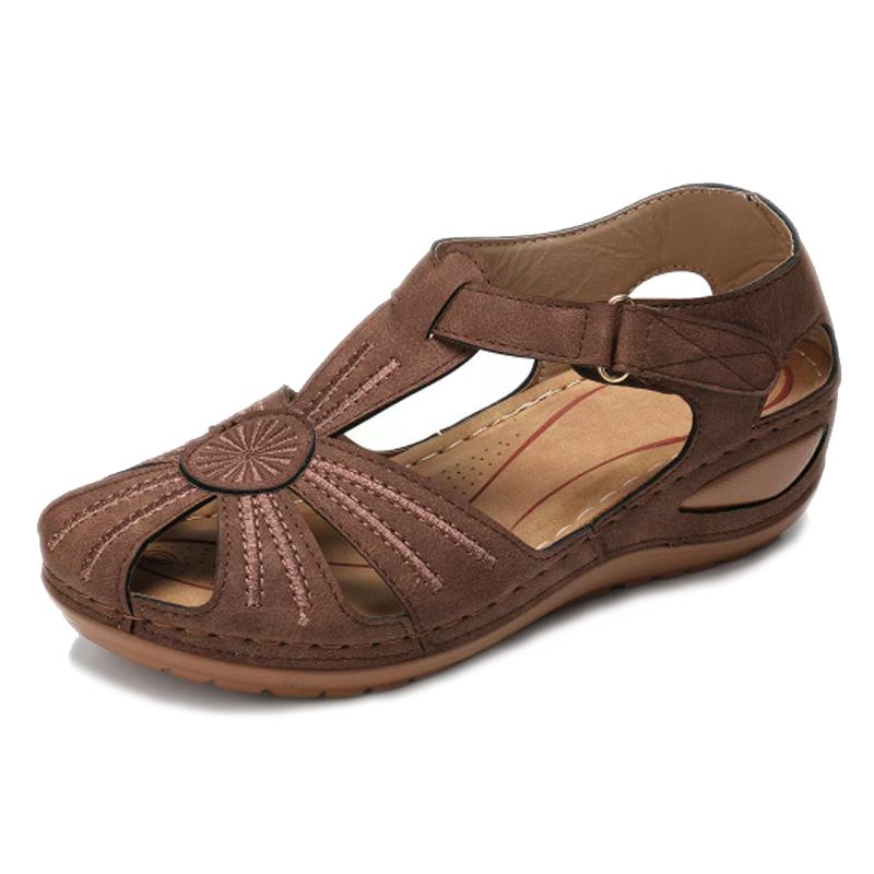 Comfy Circle Wedge Sandal – Casual Comfort Sandals
