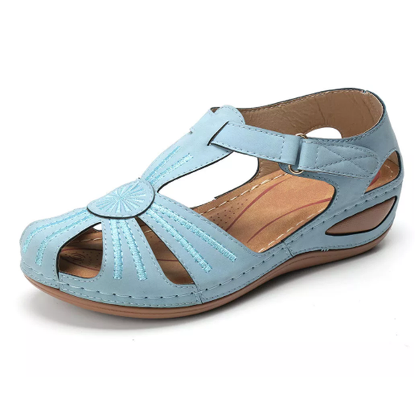 Comfy Circle Wedge Sandal – Casual Comfort Sandals