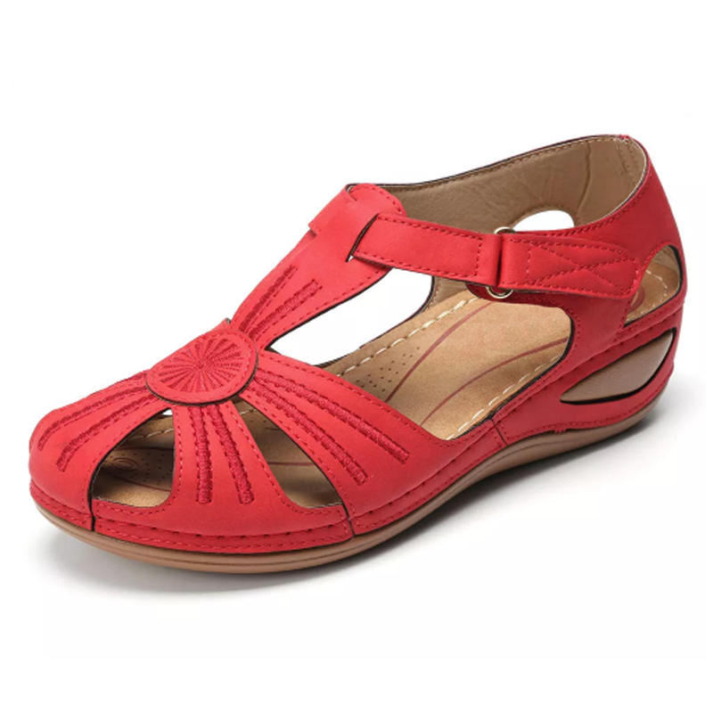 Comfy Circle Wedge Sandal – Casual Comfort Sandals