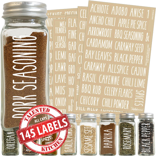DII® Spice Jars with Chalkboard Labels, 12ct.