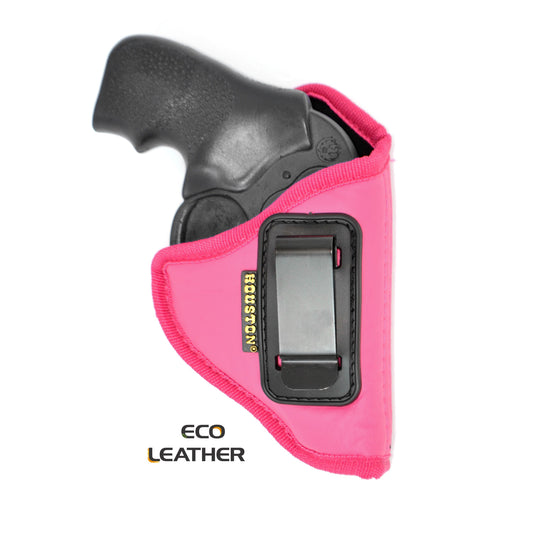 ECO - LEATHER Holster IWB with metal clip – Houston Gun Holsters, LLC