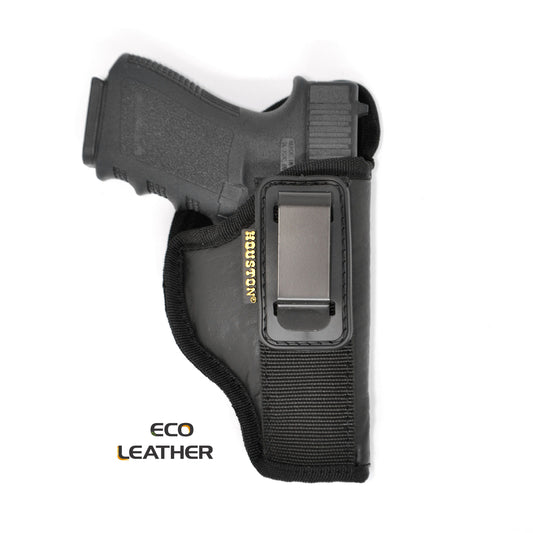 ECO-LEATHER- IWH Dual Clip w/ Mag Holder - Holster – Houston Gun Holsters,  LLC