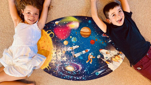 Travel Learn and Explore: Space, the Solar System puzzle by Sassi