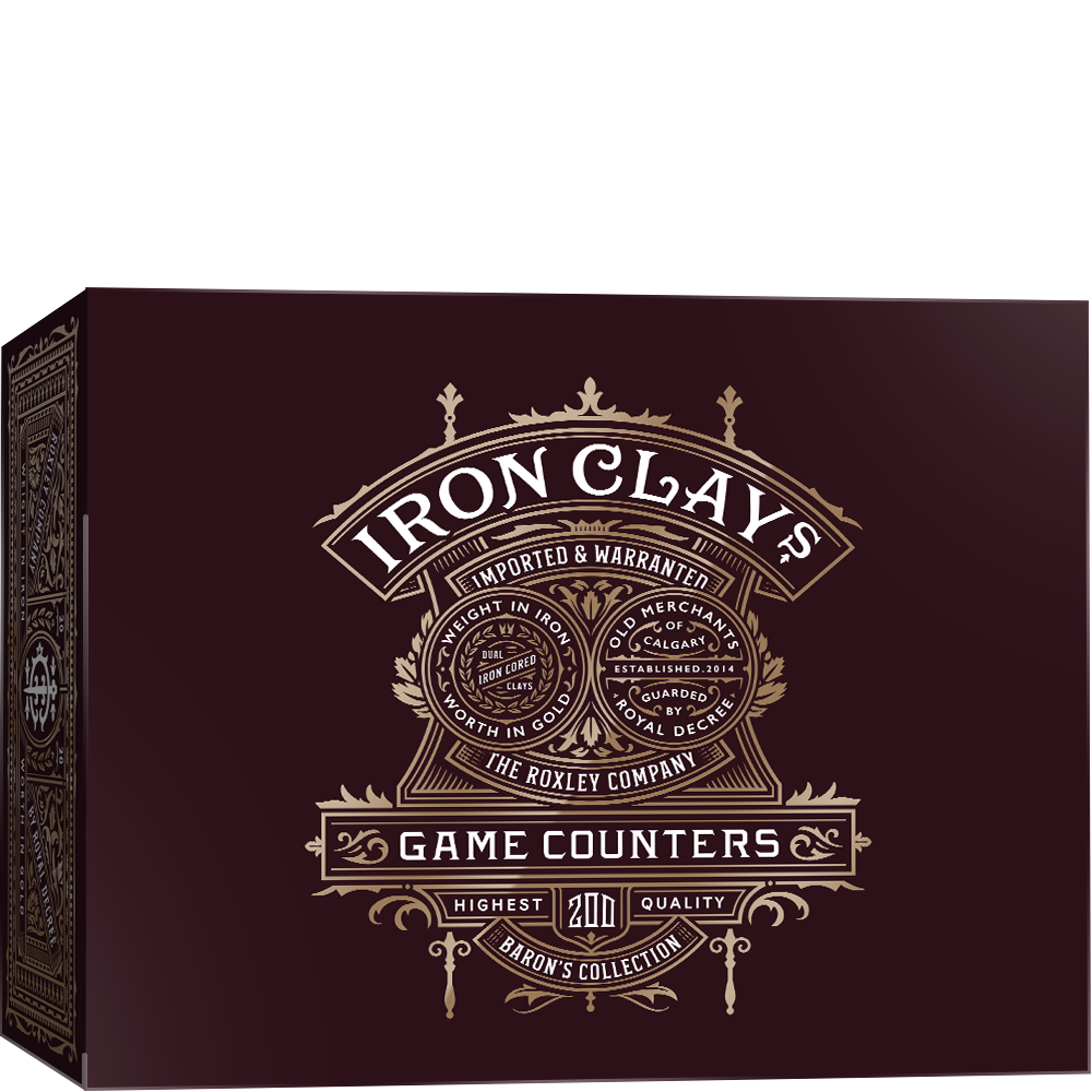 超大特価 【新品・未使用】iron by clays 200 of ボードゲーム クレイ