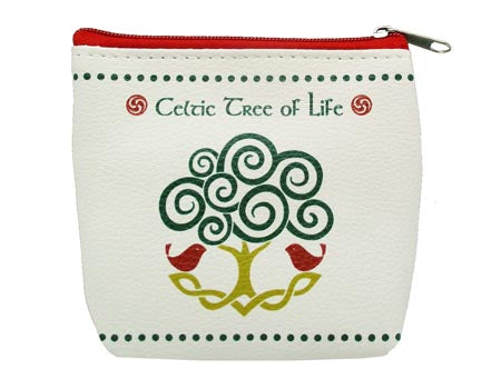 Celtic Tree of Life Zip Purse