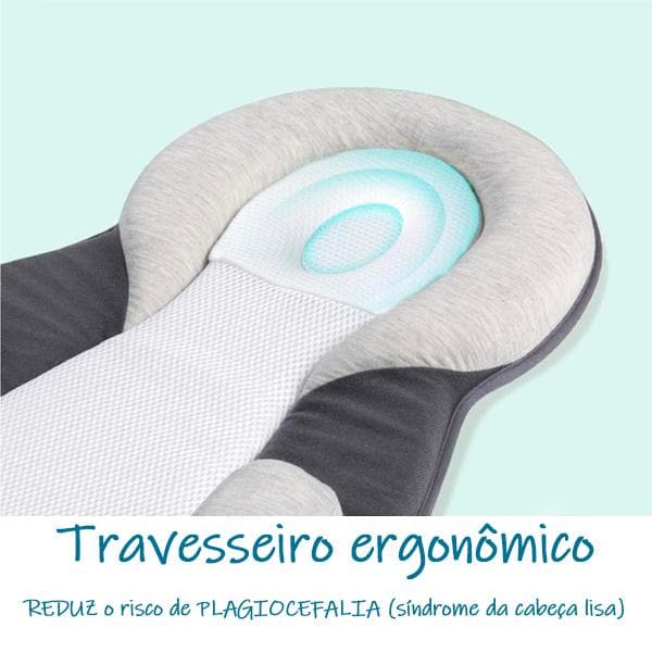 Cama Portátil SleepEasy™ – Bebê Encanto