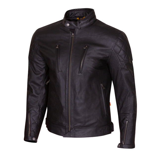 Merlin Wishaw D30 Armoured Leather Jacket, Black | Shop Classic ...