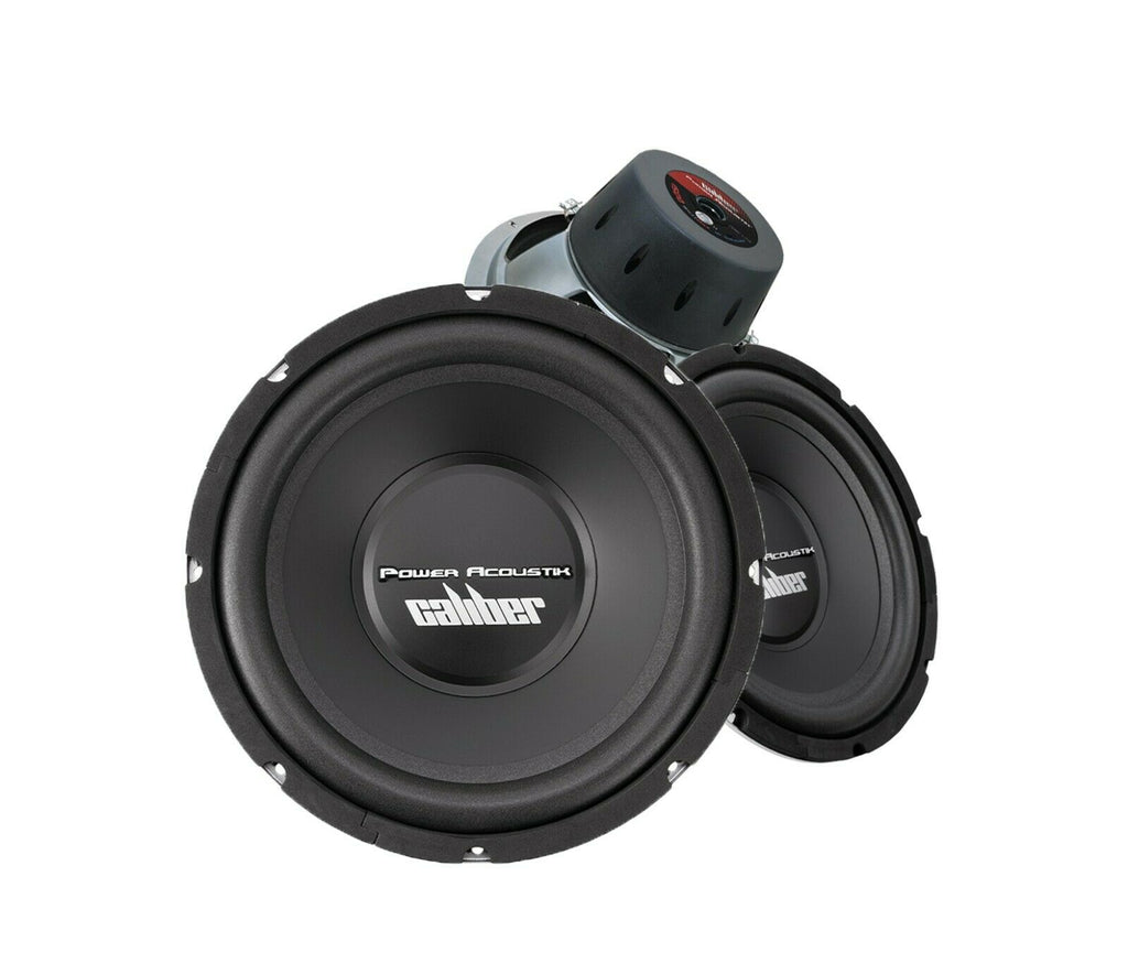 Haan Netto voorspelling 1x Power Acoustik CBW-124 12" 1500W MAX Power Caliber Series Dual Coil  Subwoofer | Sellabi