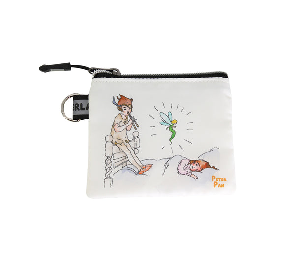 Peter Pan Coin & Jewellery Purse - Peter Pan with Wendy Resting