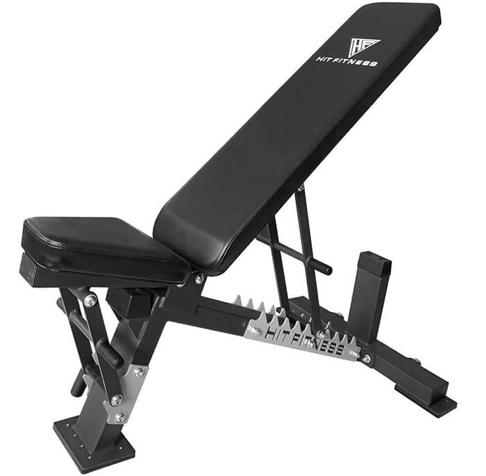 Adjustable weight bench