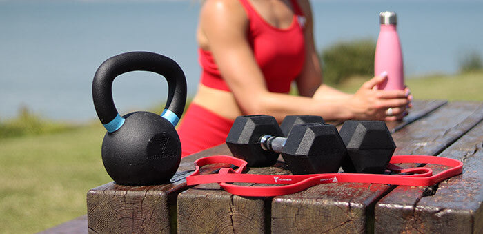 Kettlebell outdoor workout