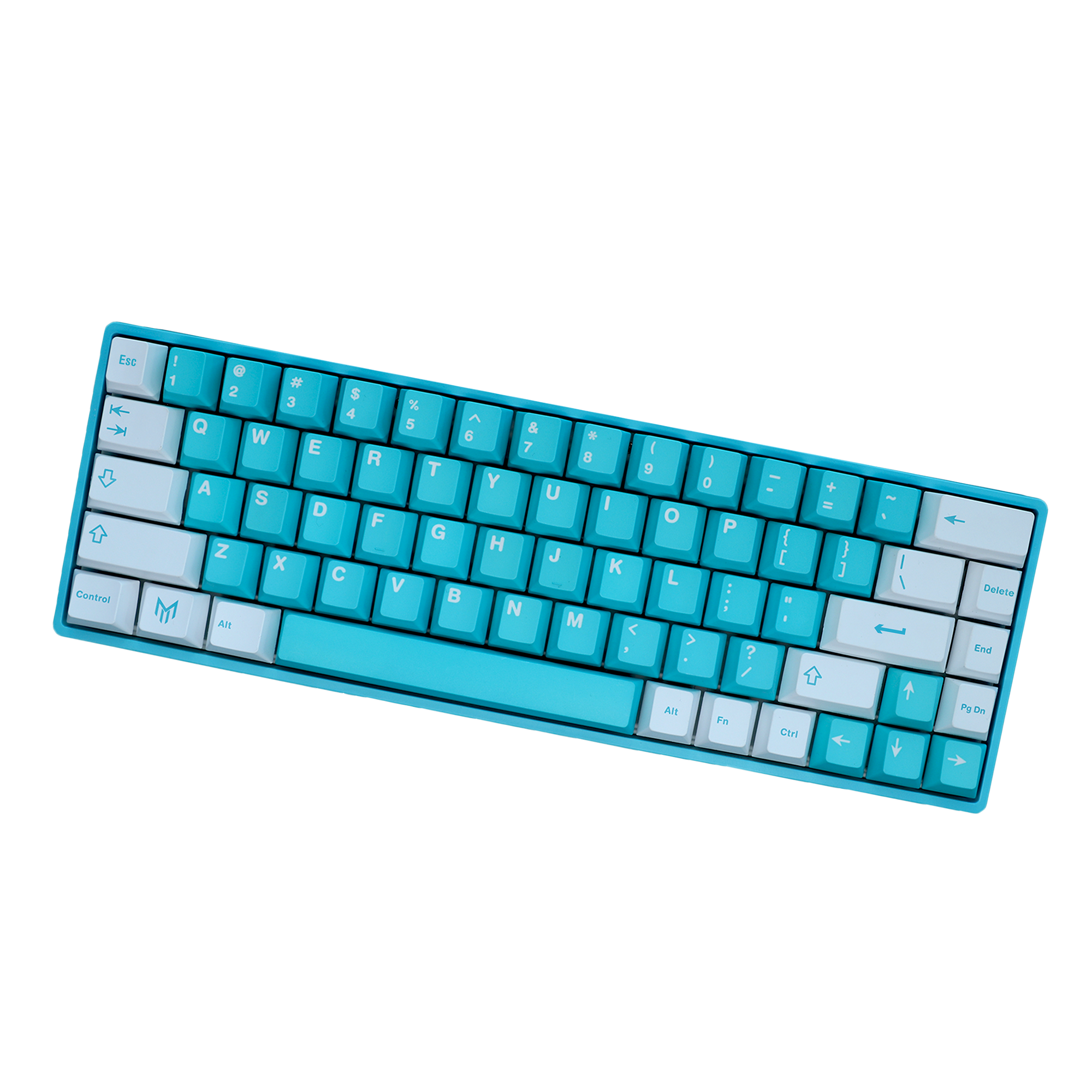 Sky Blue Matrix 65% Keyboard