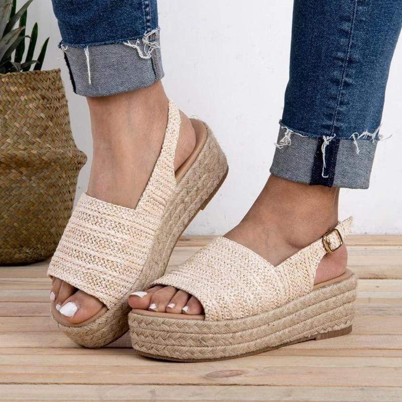 trendy wedge shoes