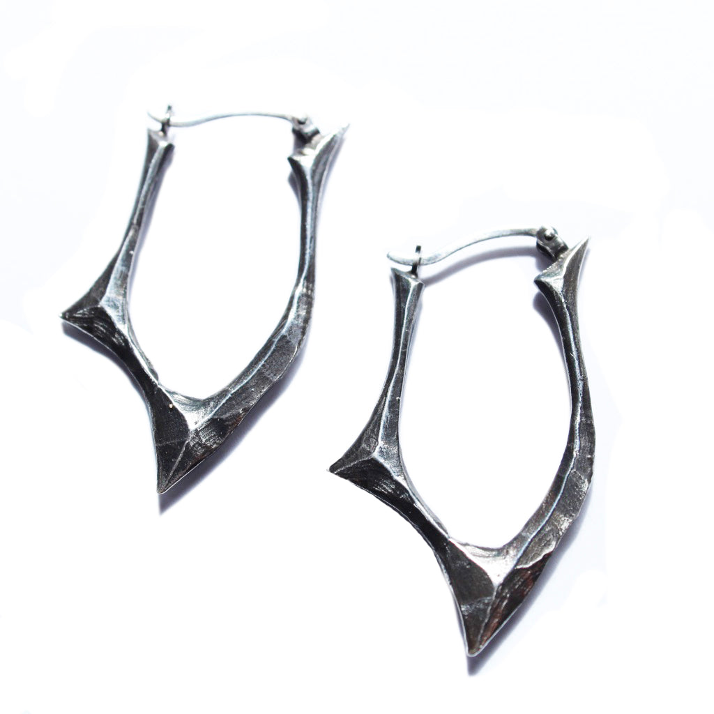 Small Blade Hoops