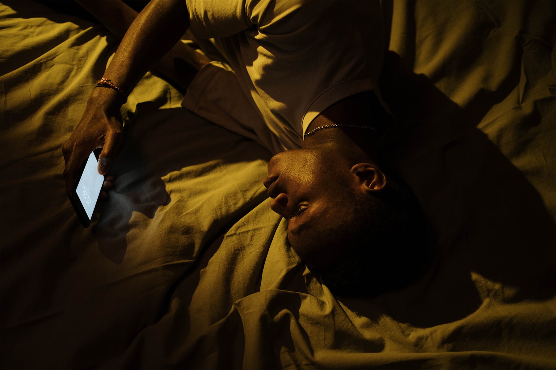 Using screens before bed can negatively affect your sleep