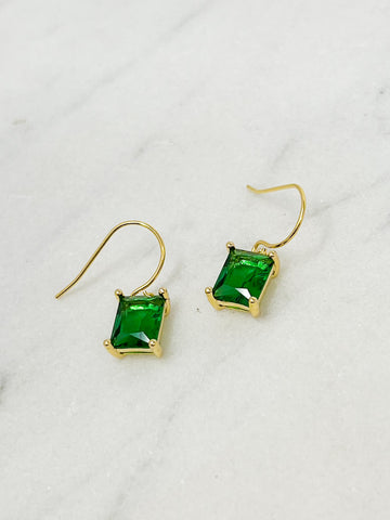 Swarovski crystal earrings handmade by Della Bella Boutique
