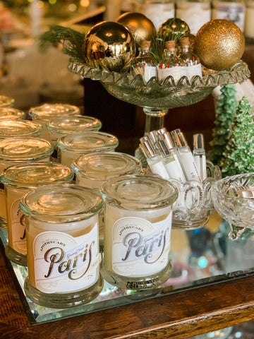 Candles and roll-on fragrances from Pure Home Couture Apothecary