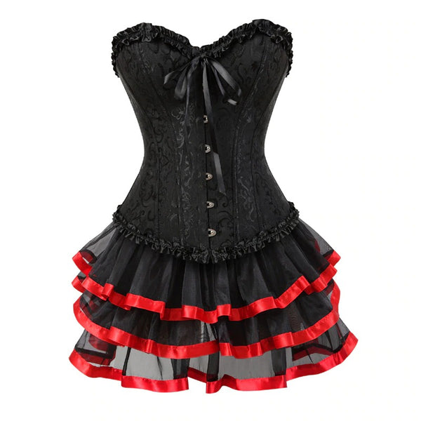 Sexy Crossdresser Lingerie Corset Skirt – Wanda Supply