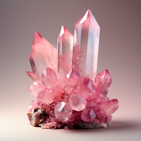 Vertus du quartz rose sur le plan physique