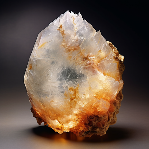 Pierre quartz Cristal de roche, propriétés naturelles