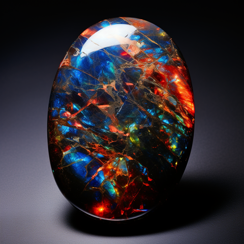 purifier la pierre opale noire