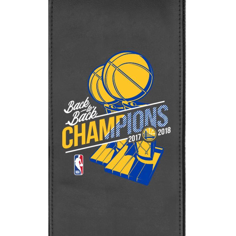 Golden State Warriors 18 Champions Logo Panel For Stealth Recliner Zipchair Gaming