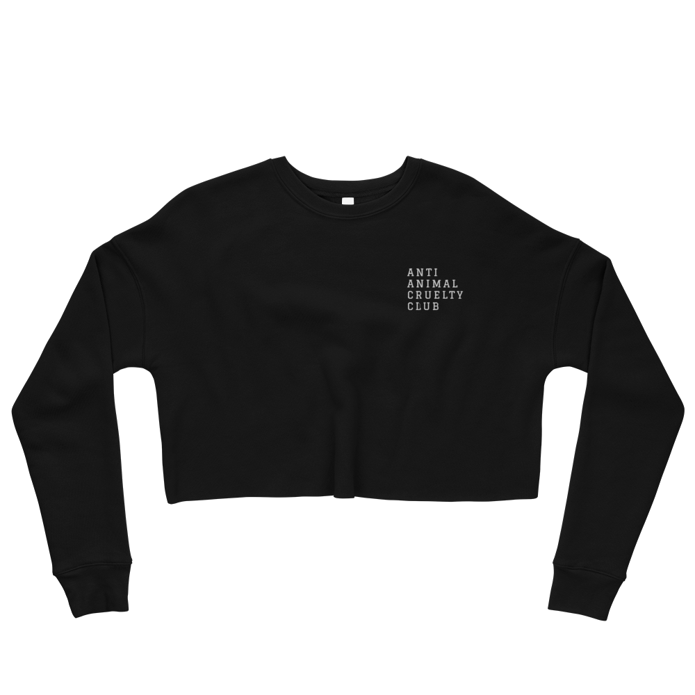 anti animal cruelty club sweatshirt