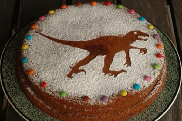 gateau dinosaure chocolat