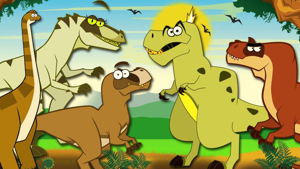 dessin animé : Je suis un dinosaure